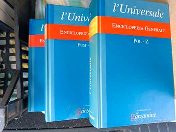 Enciclopedia L' Universale Garzantine Vol. 1-2-3