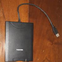Unità Floppy Disk Esterna USB Toshiba