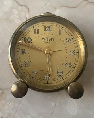 OROLOGIO DA VIAGGIO VINTAGE MEDANA