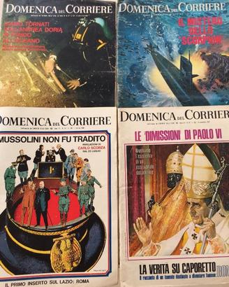 Riviste domenica del corriere