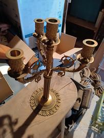candelabro in ottone