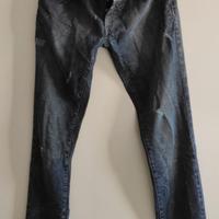 ABSOLUTE JOY Jeans 5 Tasche Effetto Stropicciato