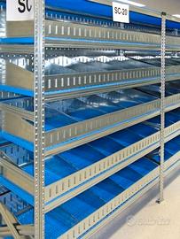 Scaffalature per minuterie H 200 cm , L 1200,P40