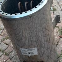 Stufa elettrica per sauna resistenze,cablaggi inox