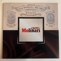 Targa metallo caffè molinari