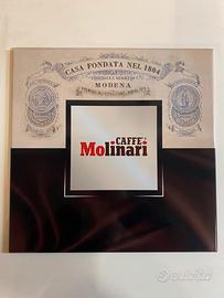 Targa metallo caffè molinari