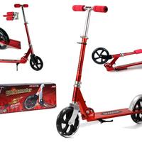 Monopattino cool scooter fast way ruota 20cm rosso