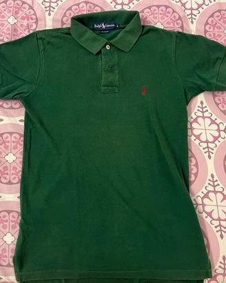 Polo uomo Ralph Lauren verde - Tg.S