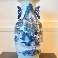 Vaso A Balaustra Celadon Cina Primi 900’