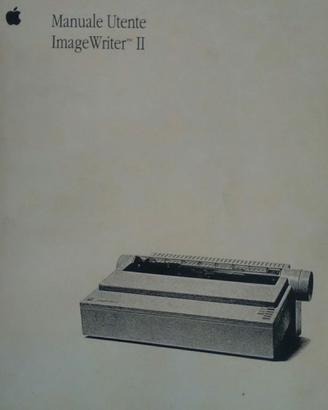 Manuale Apple Image Writer II