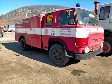 Fiat 672 N d'epoca autopompa antincendio
