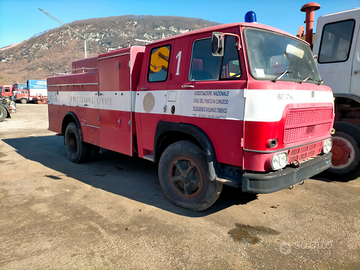 Fiat 672 N d'epoca autopompa antincendio