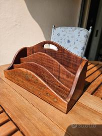 Portalettere in legno