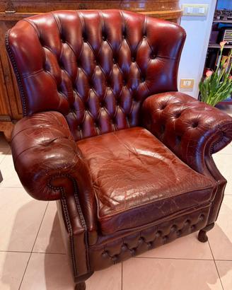 Poltrona e divano Chesterfield