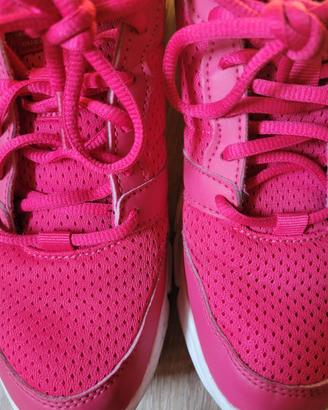 Kalenji sneakers tessuto fucsia rosa Fluo sport