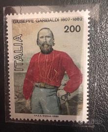 Francobollo Garibaldi unità d’Italia