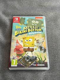 Spongebob Battle for Bikini bottom Nintendoswitch