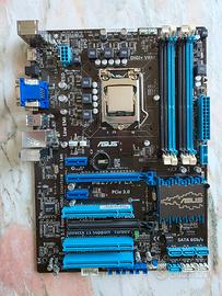 Scheda madre ASUS P8Z68-V RO+Intel i3-2120+dissip.