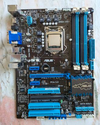 Scheda madre ASUS P8Z68-V RO+Intel i3-2120+dissip.