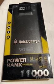 Caricabatterie portatile 11000mAh NUOVO