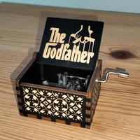 Carillon stile vintage "The Godfather" in legno