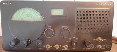 Radio a valvole Hallicrafters S-77a
