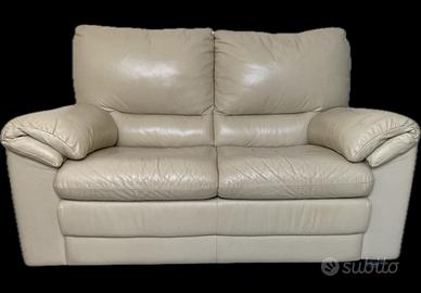 Divano 2 posti pelle
