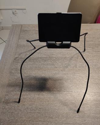 Supporto tipo "ragno" porta cellulare/tablet