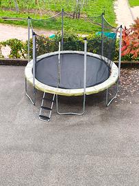 trampolino elastico come nuovo 