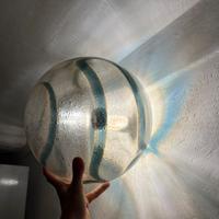 Lampadario vetro murano design mazzega o vistosi