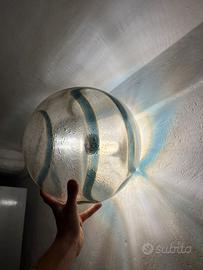 Lampadario vetro murano design mazzega o vistosi