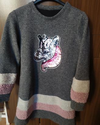 abito in lana bambina 