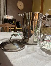 Tupperware Pentola Cuoci Asparagi in Acciaio 6,3 L