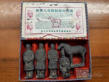 Guerrieri cinesi di terracotta riproduzione