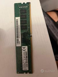 Ram ddr4 kingston 16gb