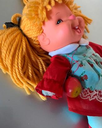 Bambola Spumone Anni 80 Serie Fruttini Mela Vintag