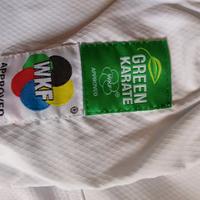 COMPLETO ADIDAS GREEN KARATE WKF