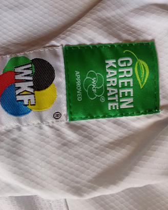 COMPLETO ADIDAS GREEN KARATE WKF