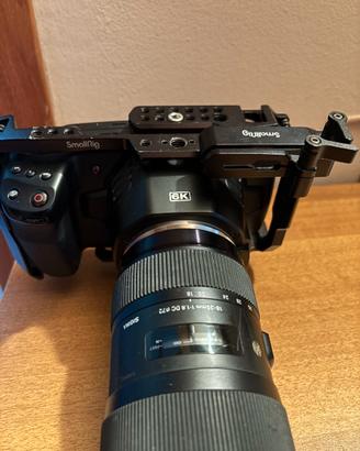 Blackmagic Pocket 6K + Sigma 18-35 + 50-100 + Kit