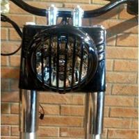 Griglia ghiera faro harley davidson softail fatboy