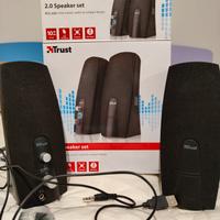 Casse PC Trust PCS-220 2.0 Speaker Set - 10W - Com