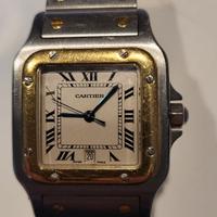 Cartier Santos Galbèe Oro e Acciaio