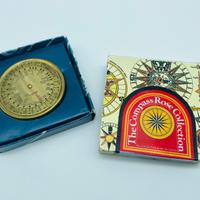 Calendario perpetuo circolare in ottone
