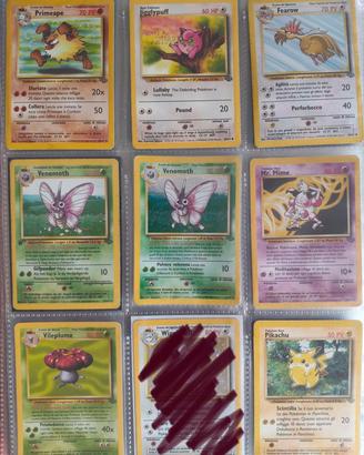 carte Pokémon set jungle 