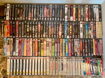 Collezione 140 VHS Wrestling WWF