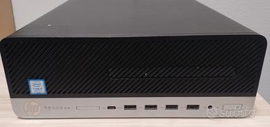 PC HP ProDesk 600 G4 con CPU Intel i5 da testare