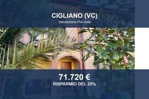 Immobile in asta di 132 m² con box auto a Cigliano
