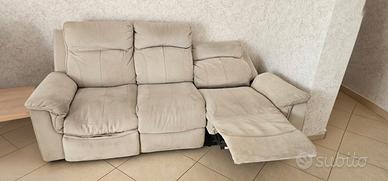 Divano 3 posti recliner + divano 2 posti recliner