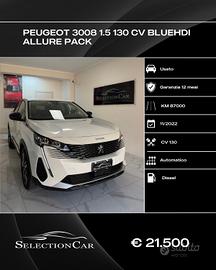 Peugeot 3008 BlueHDi 130 S&S EAT8 Allure Pack