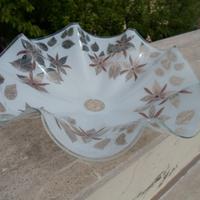 Piatto per lampadario con fiori